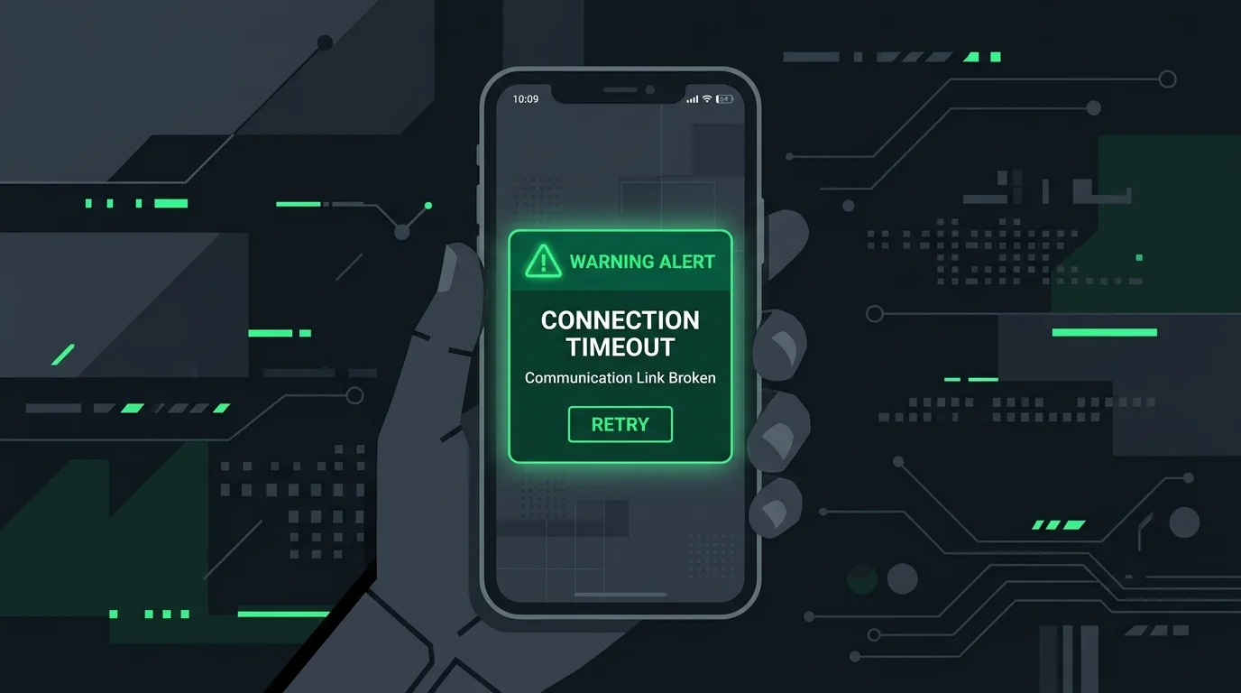 BAT-BMS alert screen displaying communication fault indicators